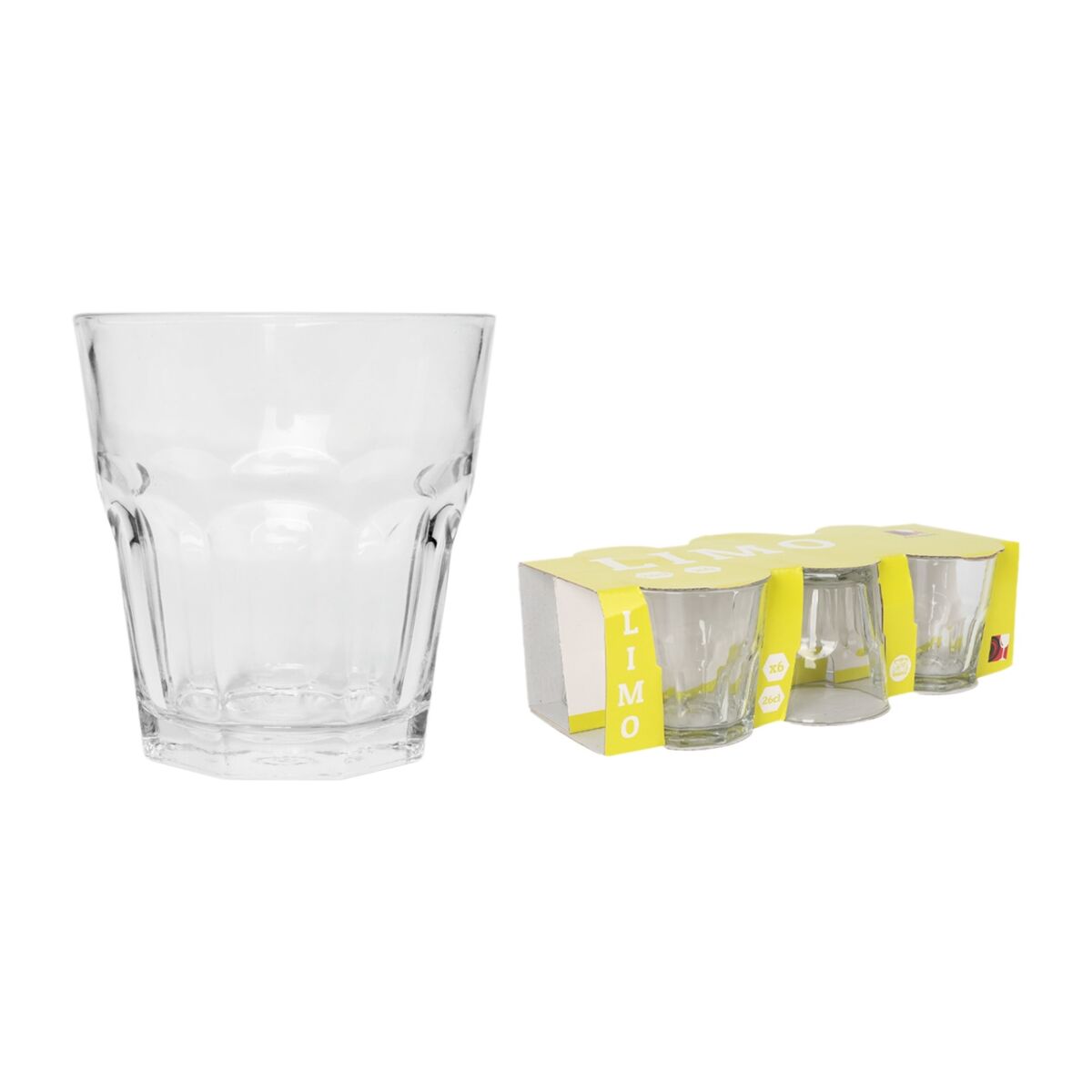 Sada sklenic Inde Limo 260 ml 6 Kusy (8 kusů)